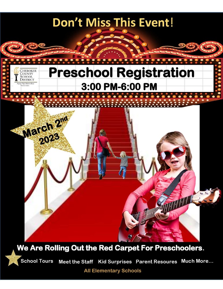 Preschool Registration Opens March 2, 2023 - All Elementary Schools