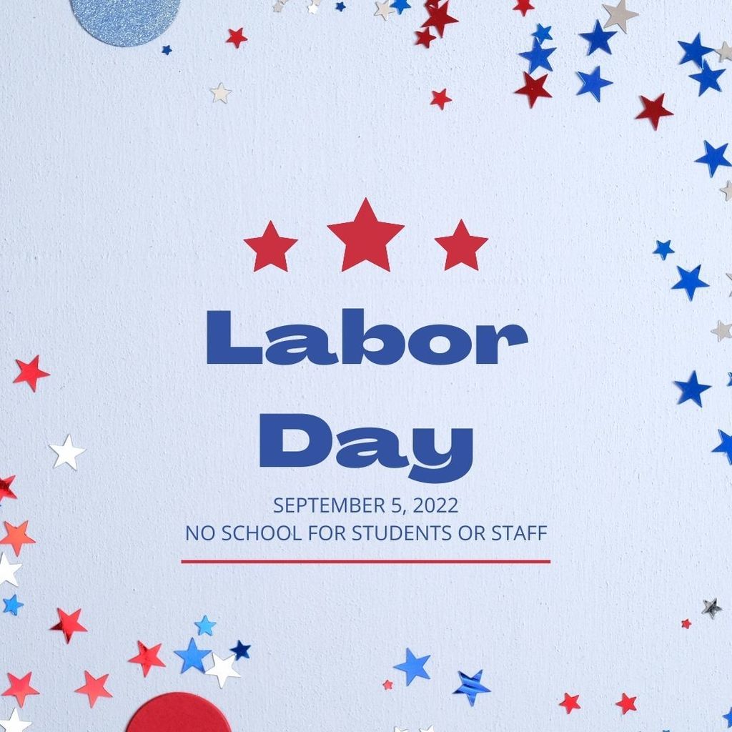 Labor Day-No School for Students or Staff